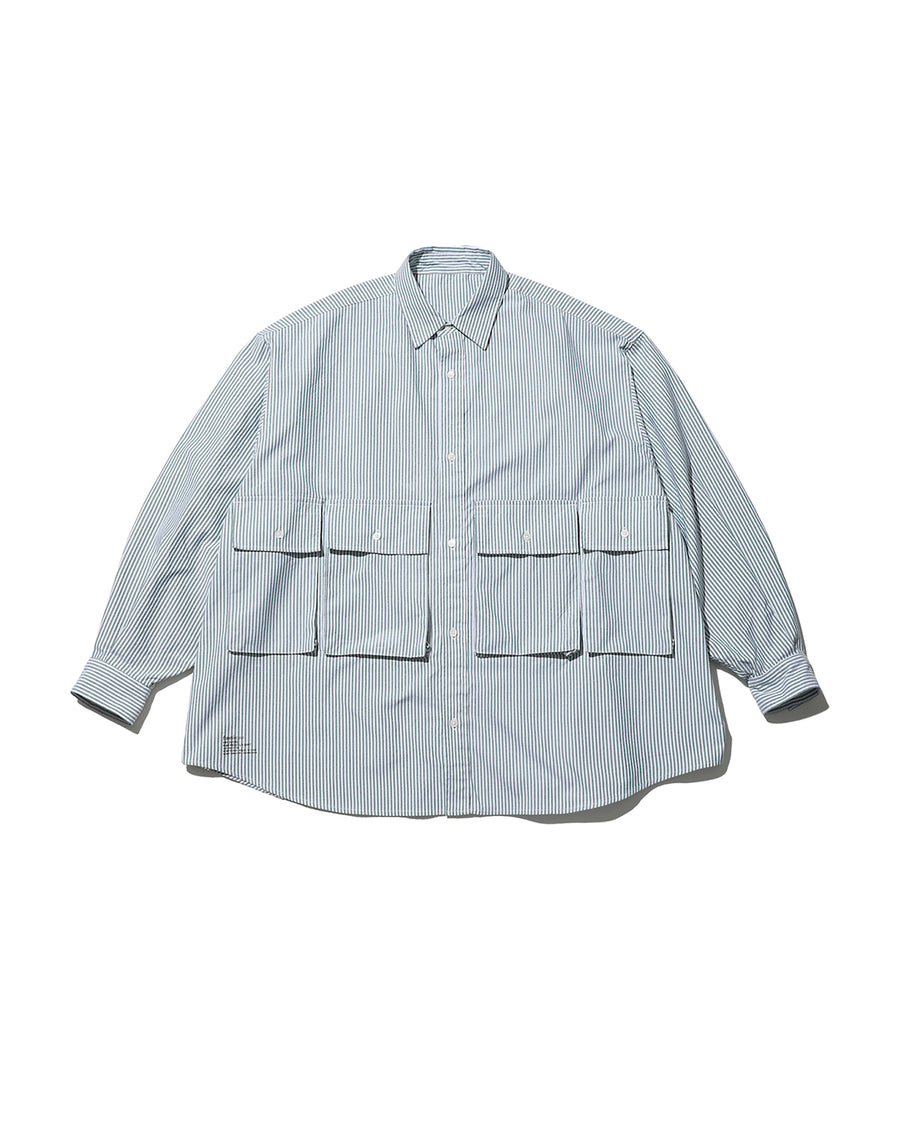 DRY OXFORD FLAP POCKET L/S SHIRT