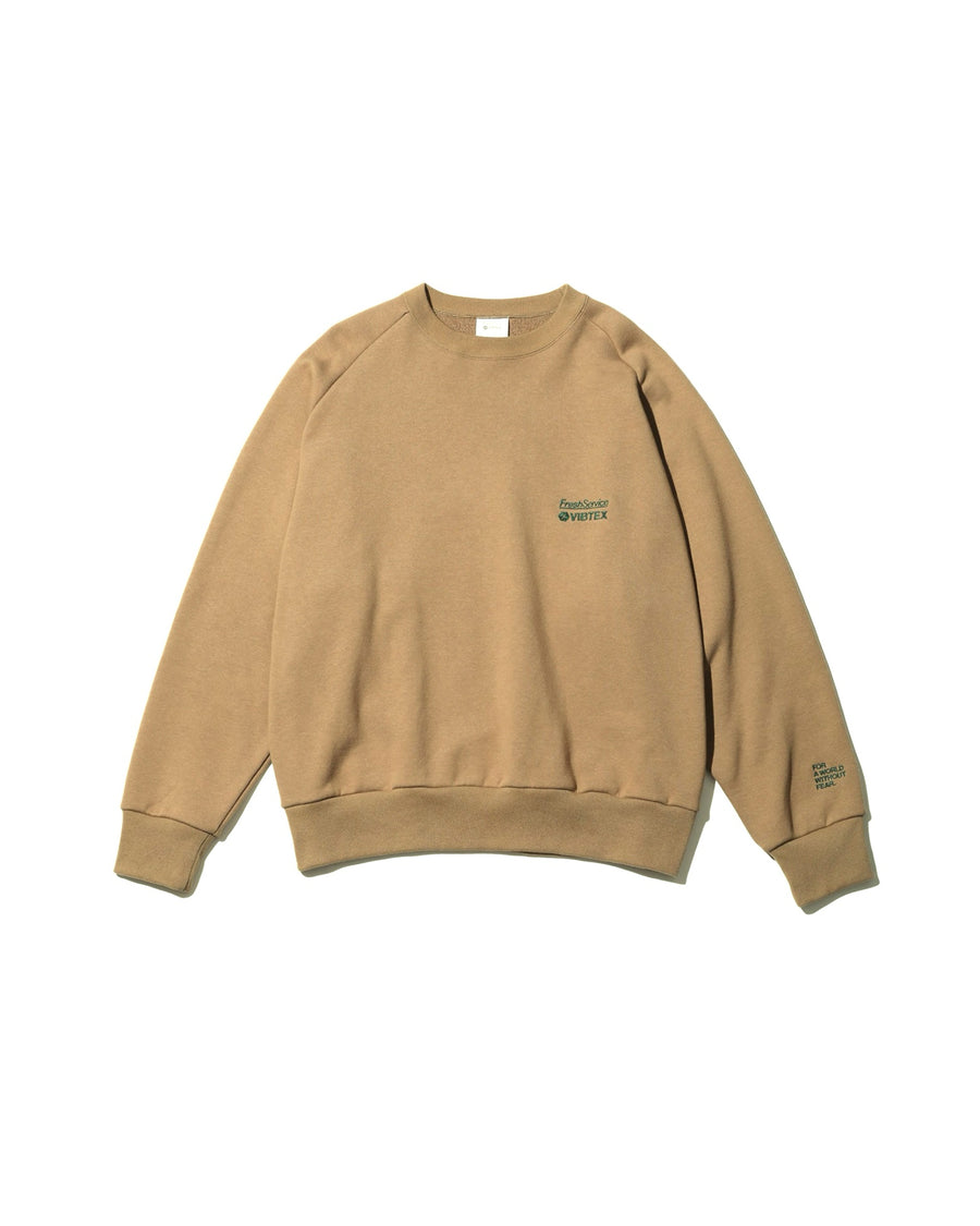 VIBTEX for FreshService SWEAT CREW NECK PULLOVER