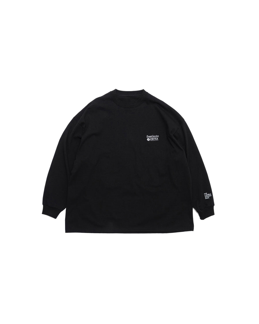 VIBTEX for FreshService L/S CREW NECK TEE