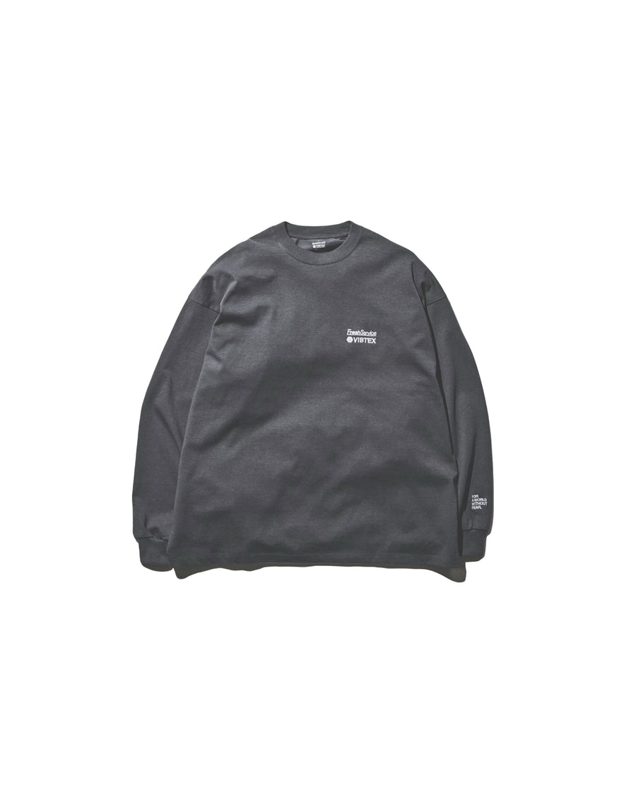 VIBTEX for FreshService L/S CREW NECK TEE