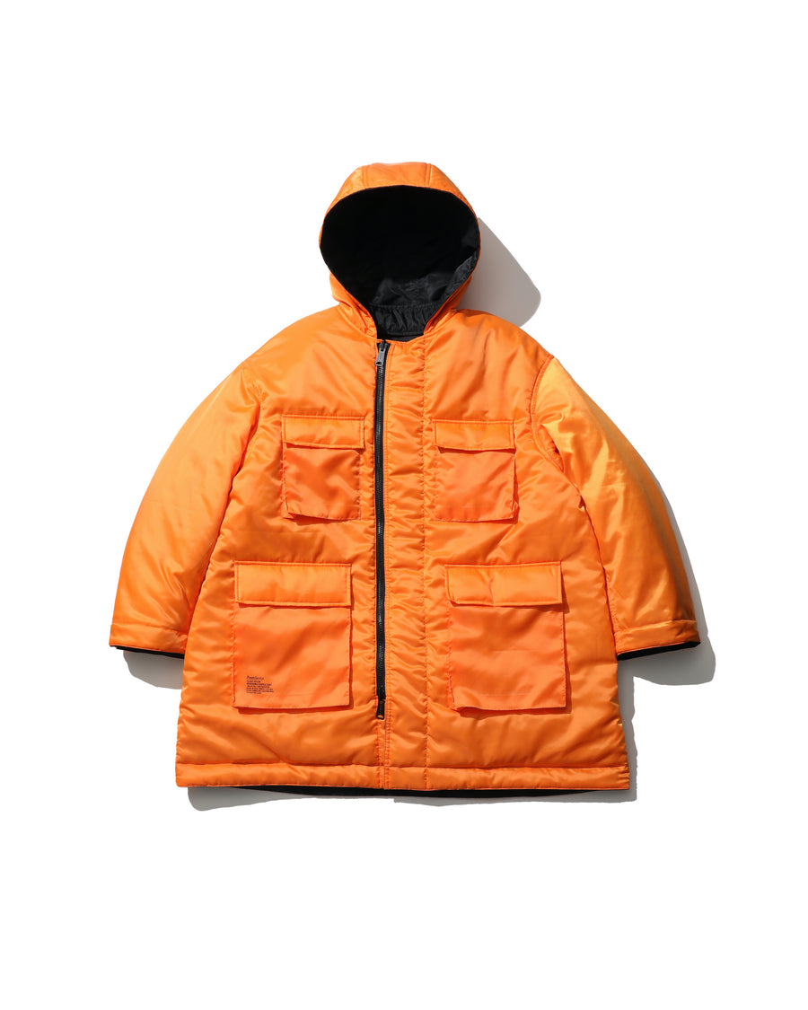 FLIGHT NYLON REVERSIBLE DUFFLE COAT – FreshService® official site